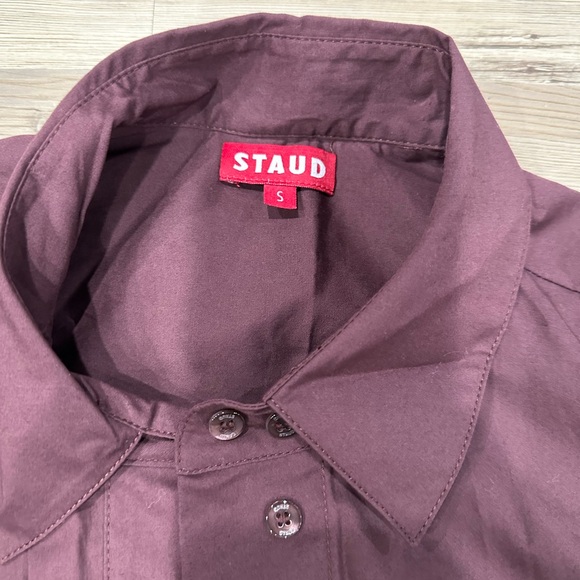 NWT Staud shirt dress women’s small - Picture 3 of 6